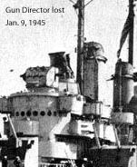 Damage to gun director