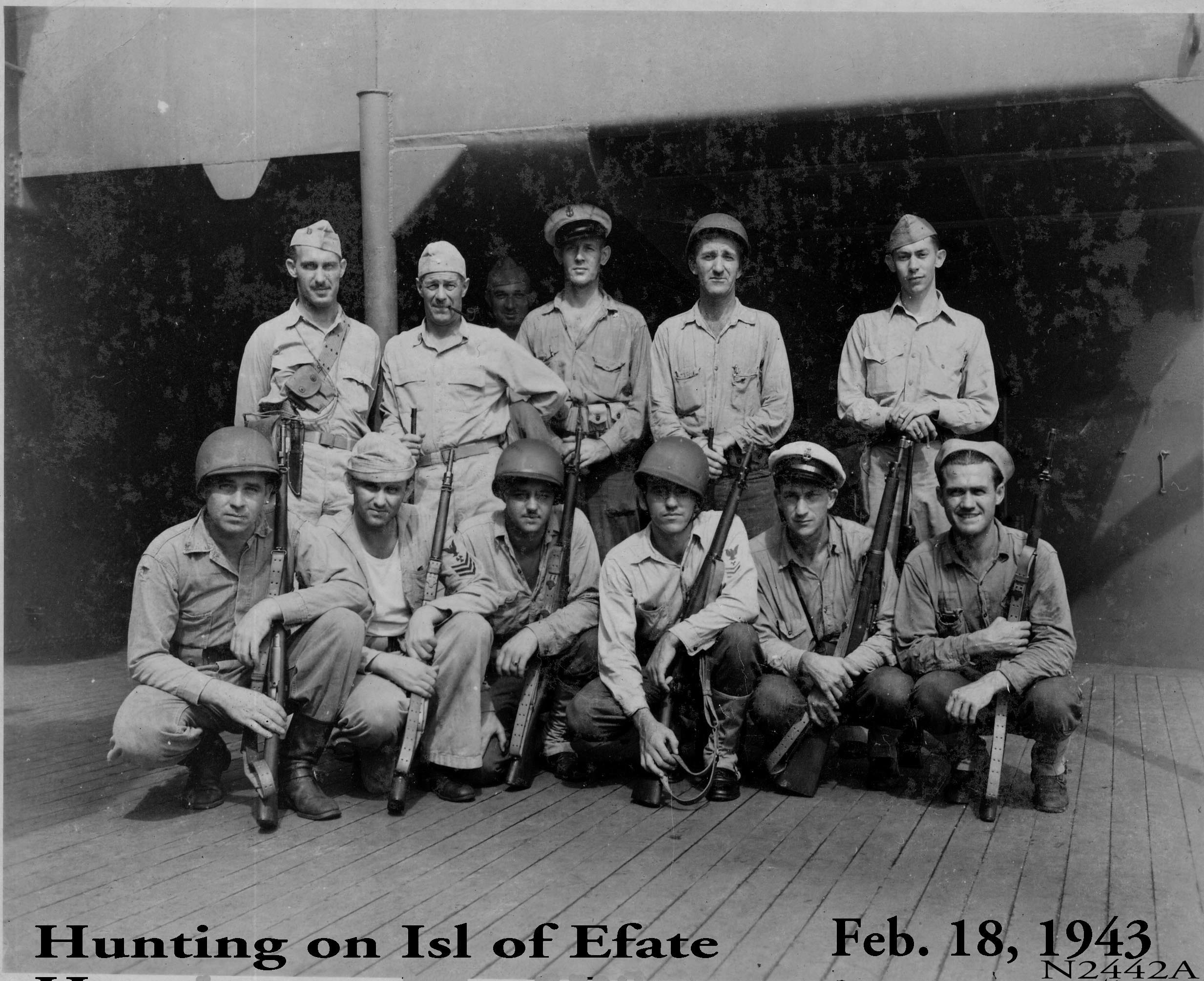 Hunting on Efate
