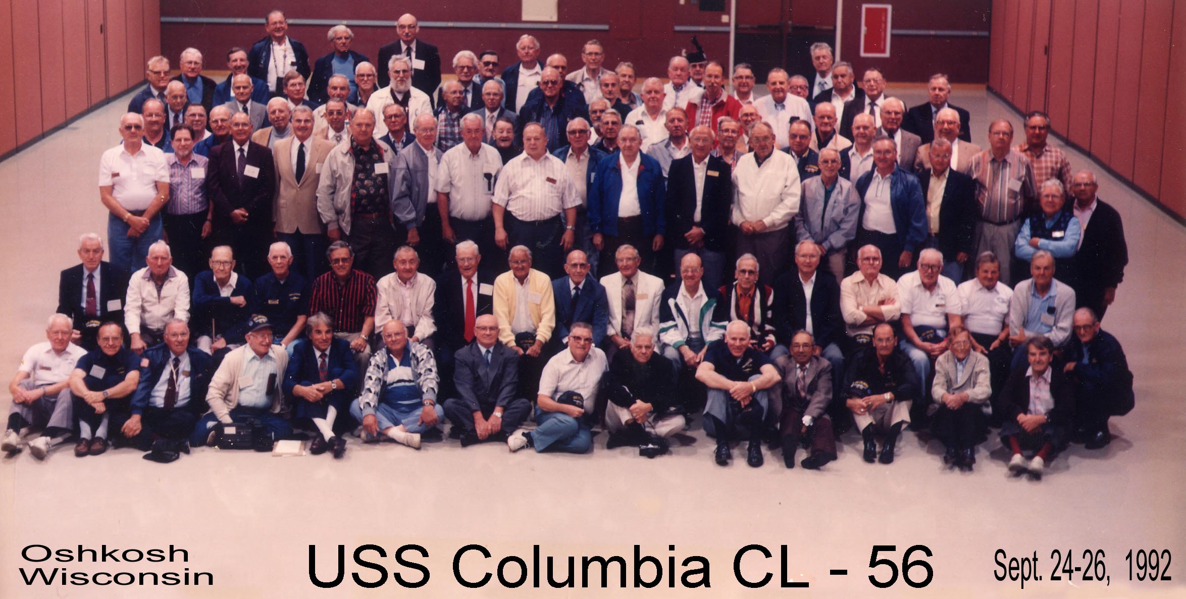 Oshkosh reunion picture 1992