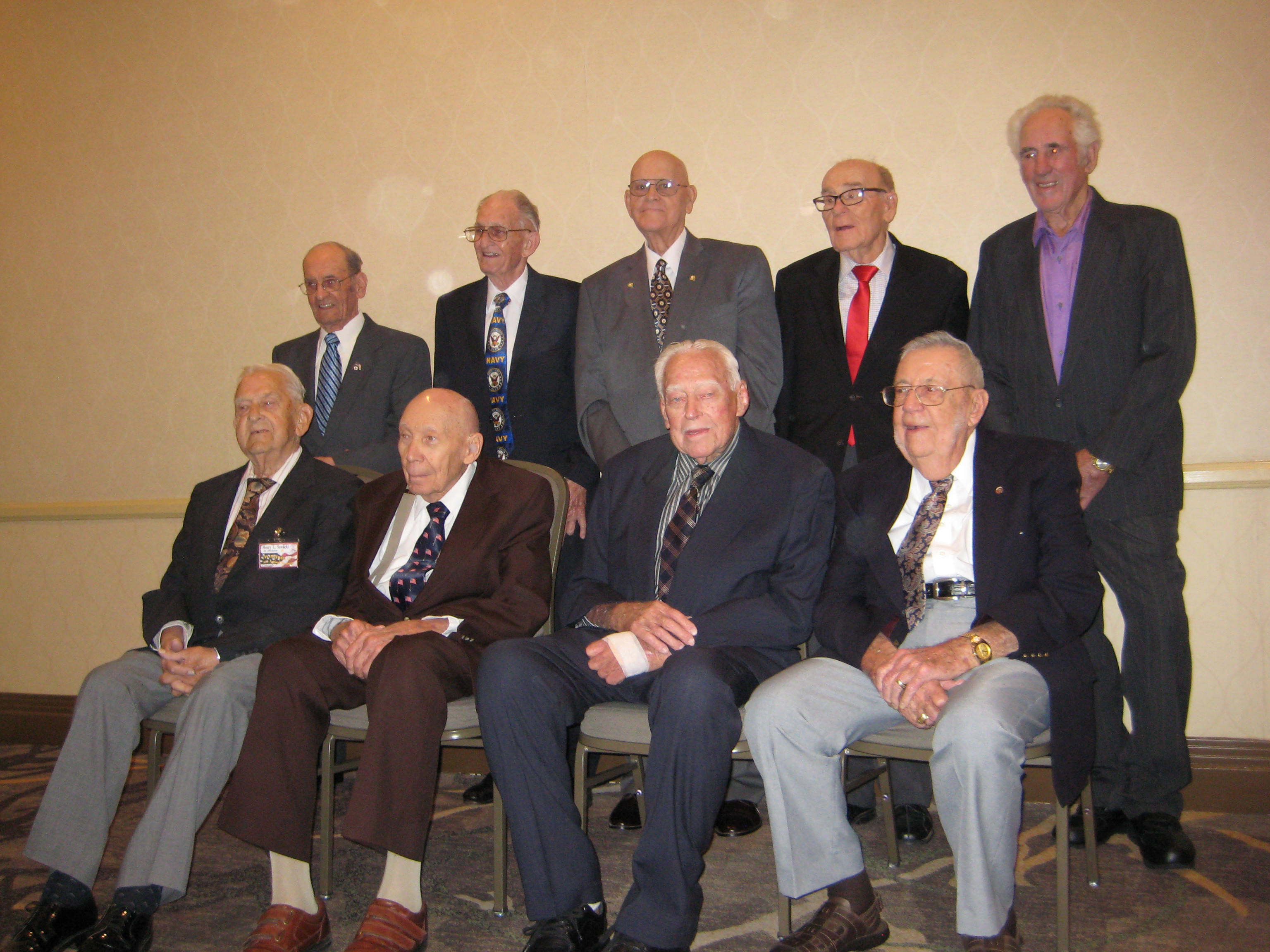 Men at 2015 reunion