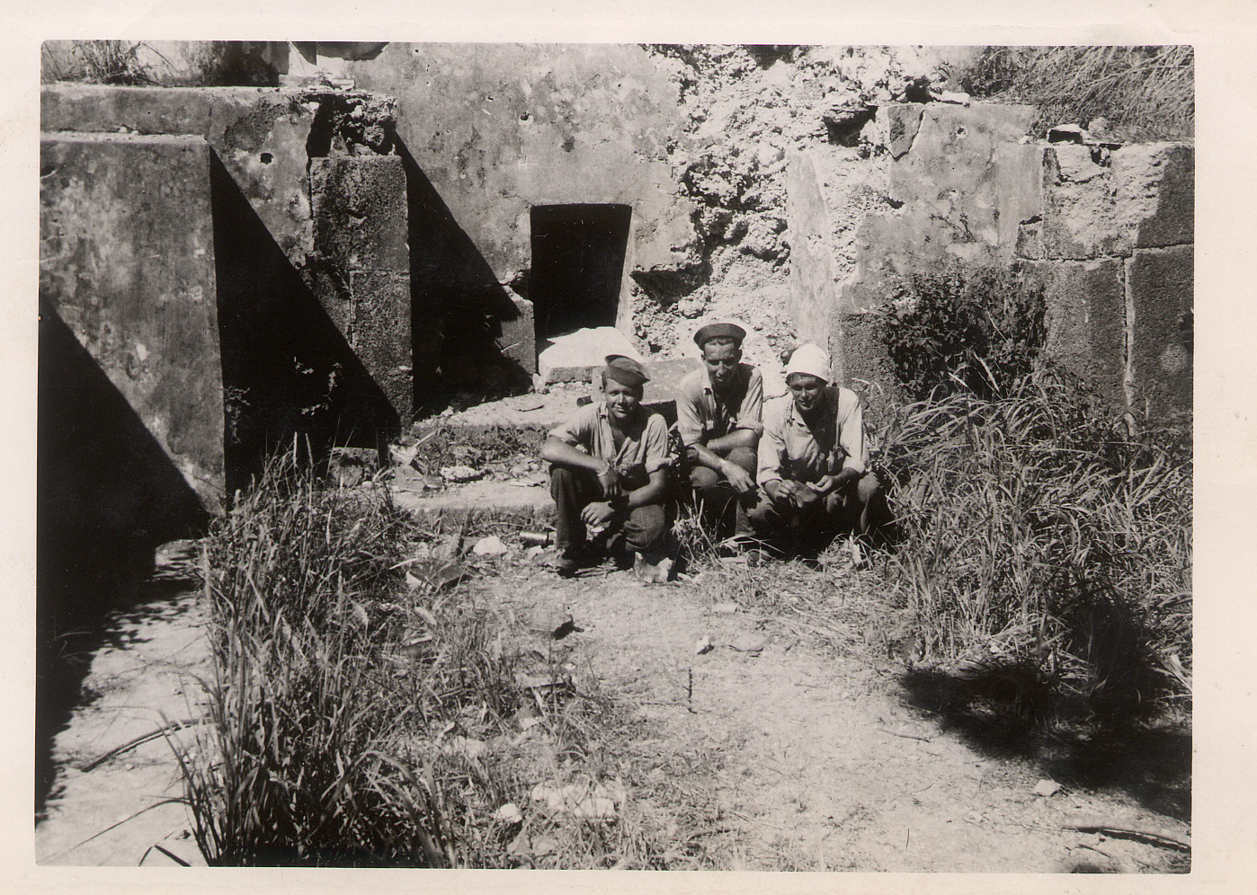 West, Seaton, Conlin in Okinawa